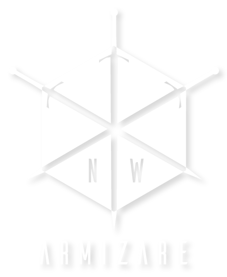 Northwest Armizare logo: crossed longswords forming a hexagonal star